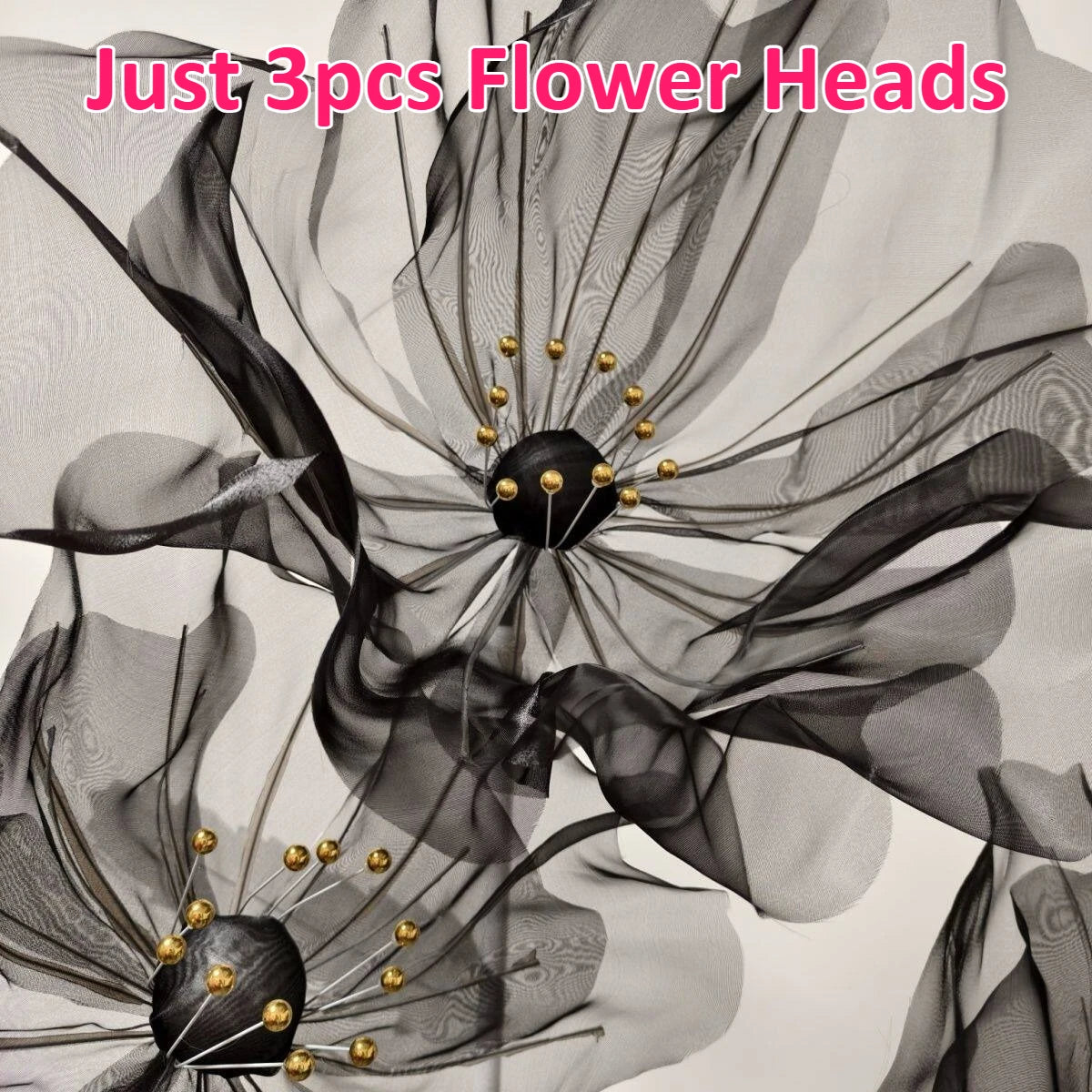 160cm Large Black Silk Poppy Artificial Flowers Wedding Decor Props Road Lead Flower Window Display Garden Yard Home Decoration