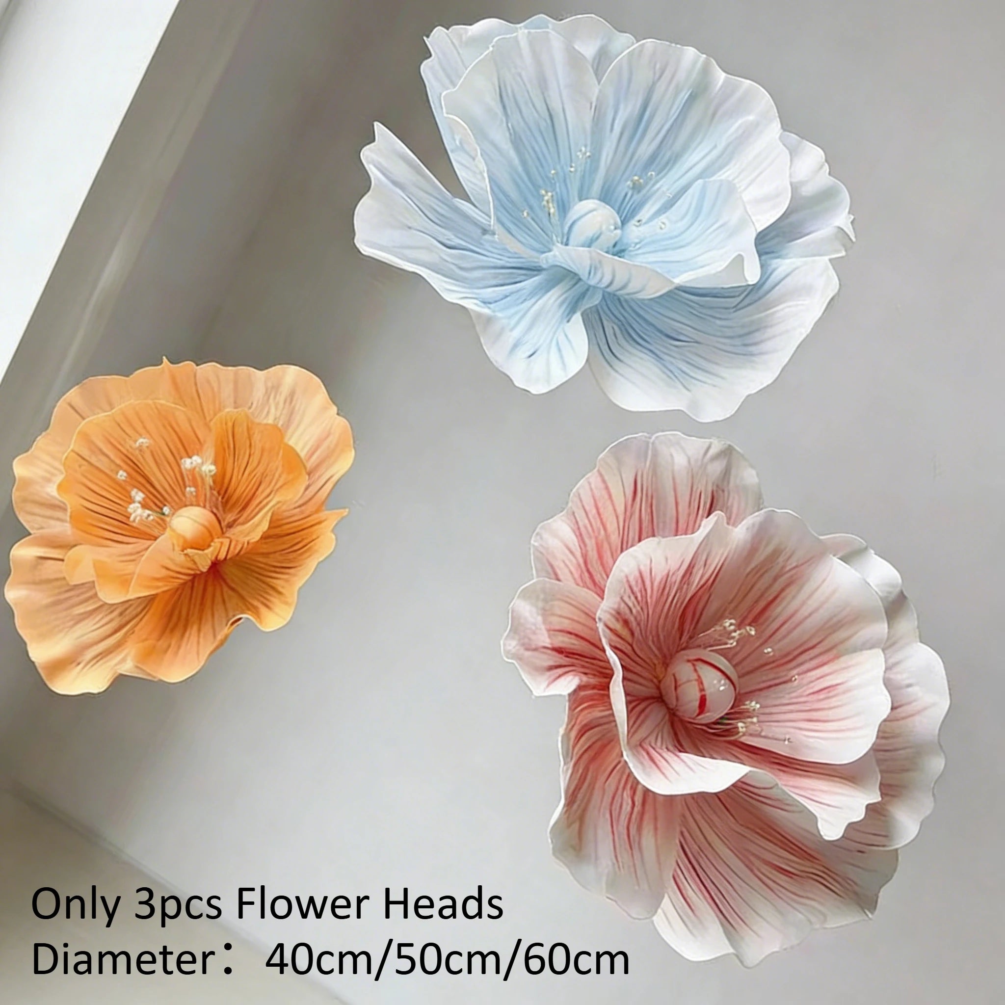 170cm EVA Large Artificial Flowers Road Lead Flower Window Display Wedding Decor Props Party Home Decoration Marriage With Stand